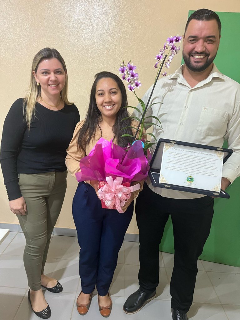 Homenagem à Psicóloga Diovana Aparecida Ribeiro