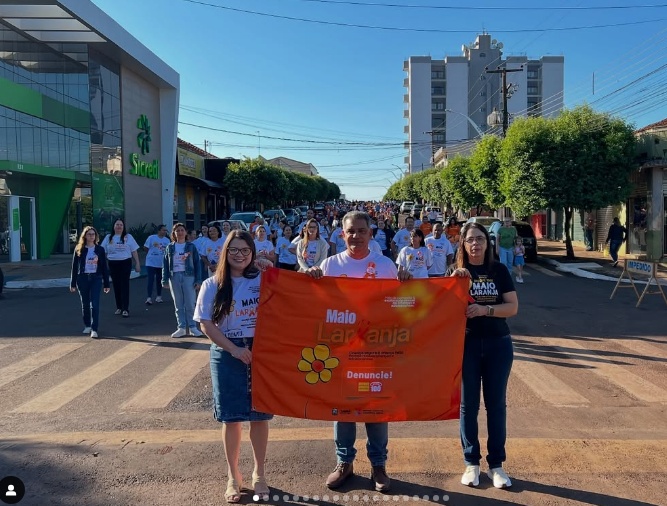 Itambé realiza passeata do Maio Laranja em combate à exploração sexual de crianças e adolescentes